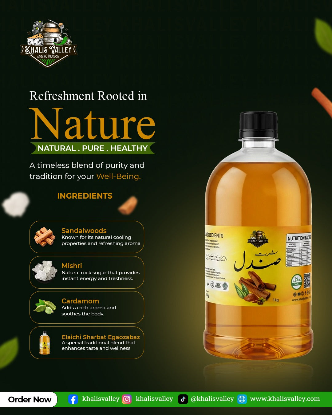 Sharbat Sandal – A Traditional Cooling Sharbat Made for Modern Wellness